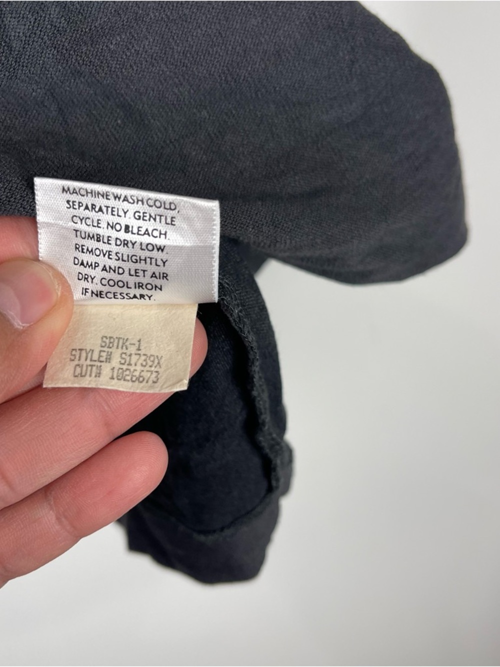 Eileen Fisher Woman Charcoal Gray Fold Over Pencil Skirt Mini Women's 1X Stretch - Picture 4 of 6